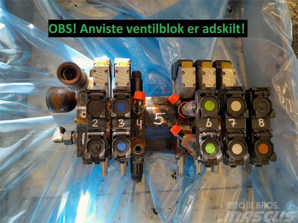 Case IH CVX1190 Hydraulic lift valve Hidravlika