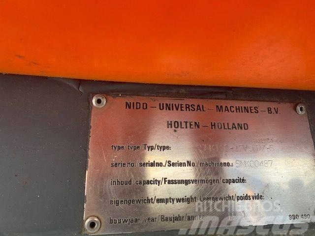 Nido SN180 12V-EPZ-S Snežne deske in plugi