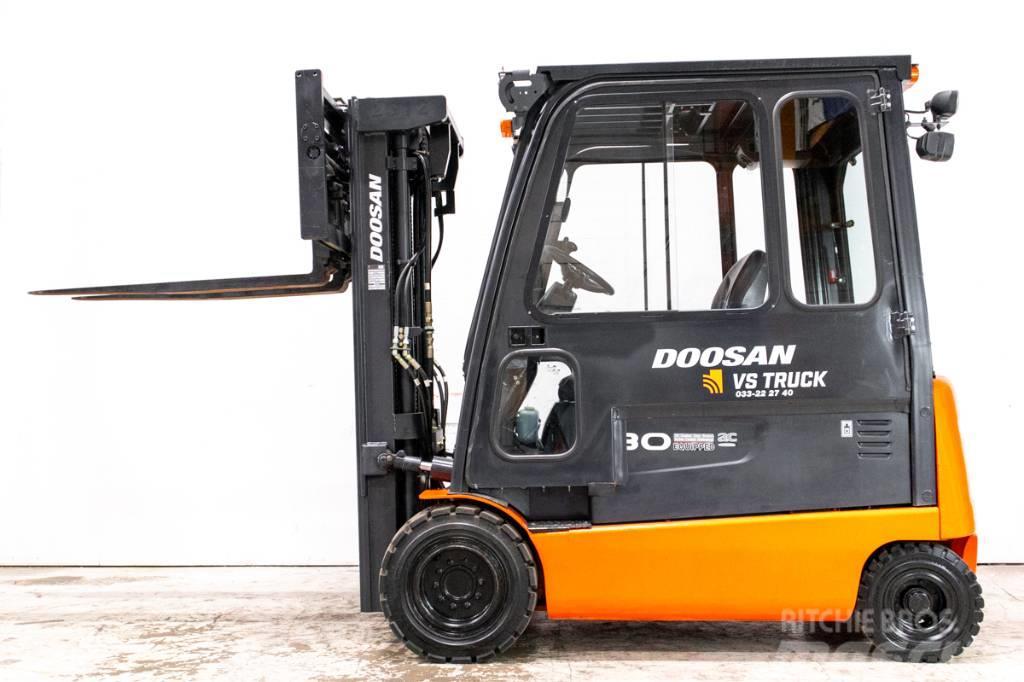 Doosan B30X, 3-tons motviktstruck med låga timmar Električni viličarji
