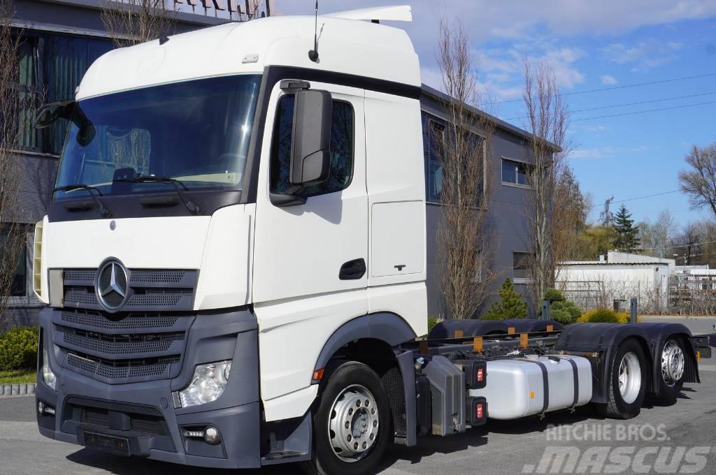 Mercedes-Benz Actros 2542 Low Deck 6×2 E6 / Chassis / third stee Tovornjaki-šasije