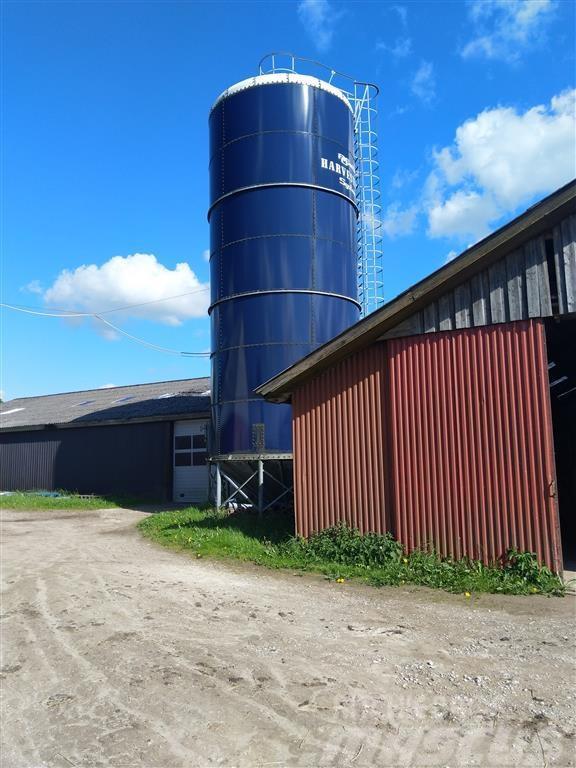 Harvestore 1000 tdr Kornvægt & Kongskilde TRL 75 blæser Oprema za razkladanje silosa
