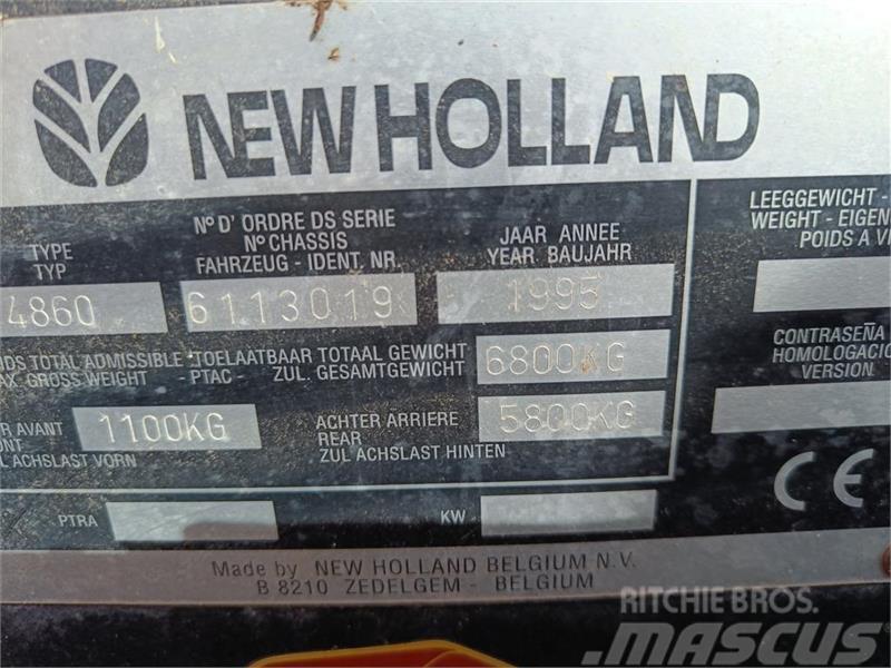 New Holland 4860 S MINI BIGBALLEPRESSER Balirke (kvadratne bale)