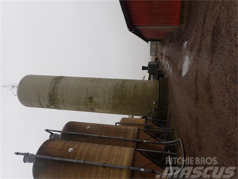Tunetank glasfiber silo 210 m3 Oprema za razkladanje silosa