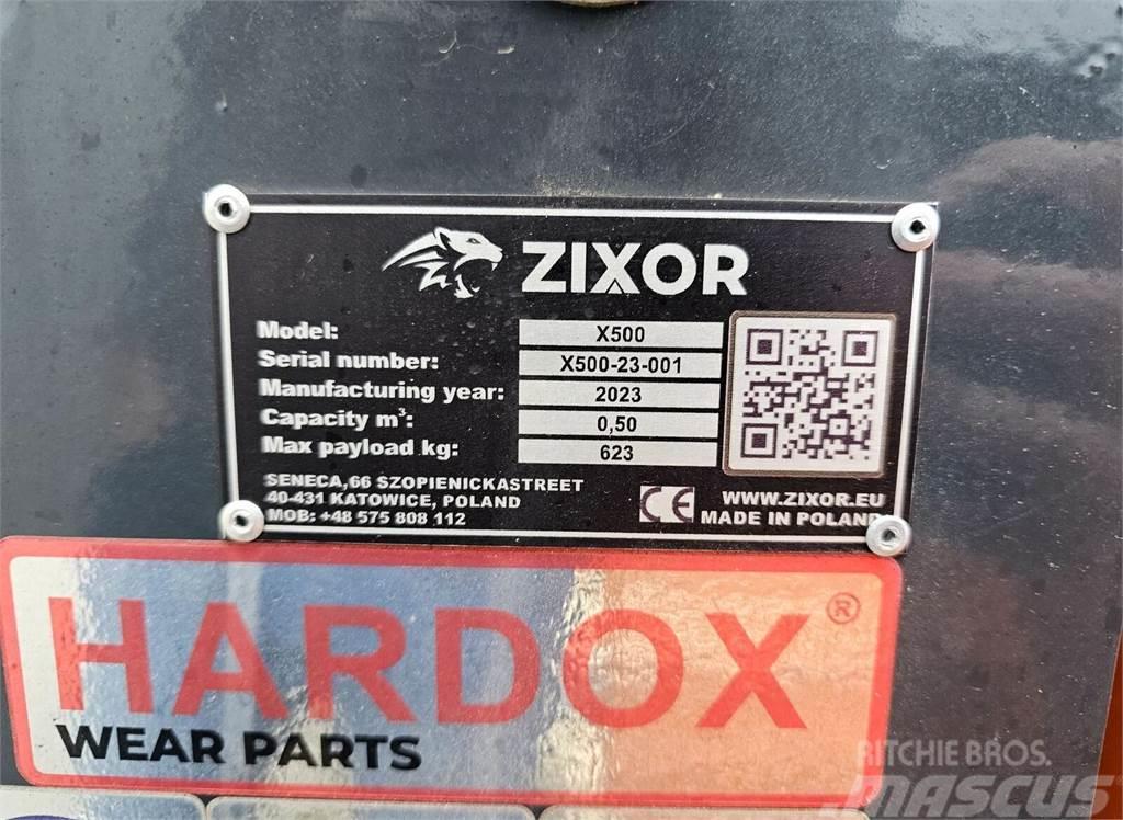  ZIXOR X 500 Presejalne žlice