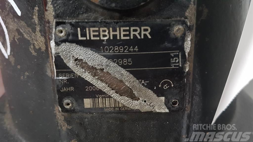 Liebherr 10289244 - Drive motor/Fahrmotor/Rijmotor Hidravlika