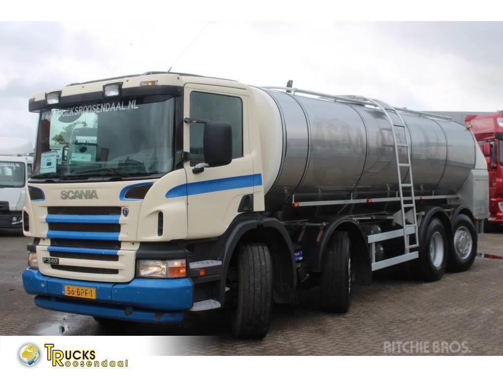 Scania P340 milk/water + 19.500 liter + 8x2 Tovornjaki cisterne