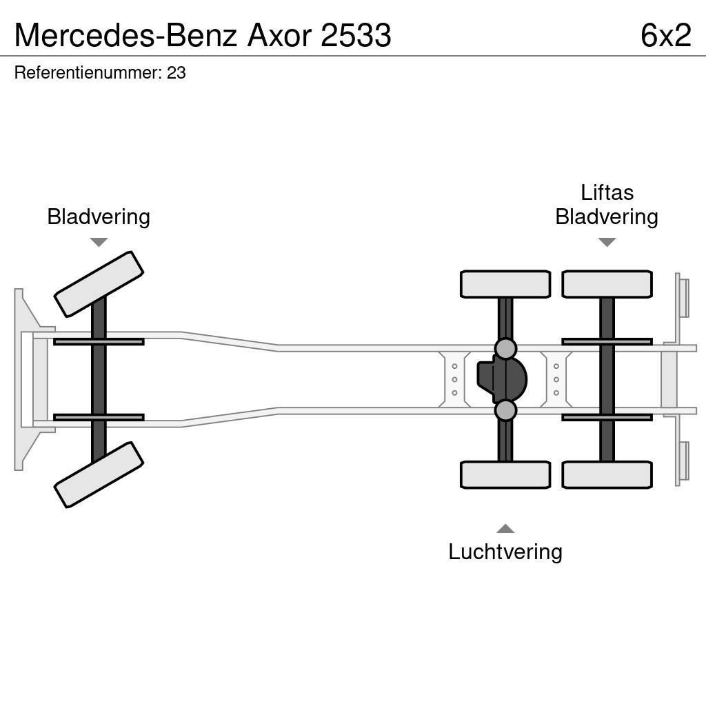 Mercedes-Benz Axor 2533 Tovornjaki s kesonom/platojem
