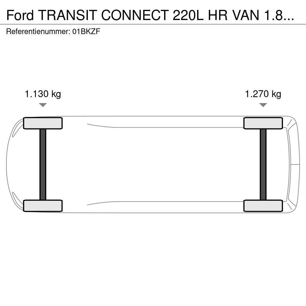 Ford Transit Connect 220L HR VAN 1.8TD 55 220L HR VAN 1 Zabojni kombi