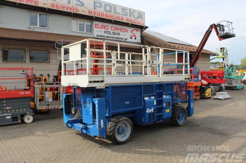 Genie GS 4390 -15 m scissor lift diesel 4x4 Haulotte JLG Škarjaste dvižne ploščadi