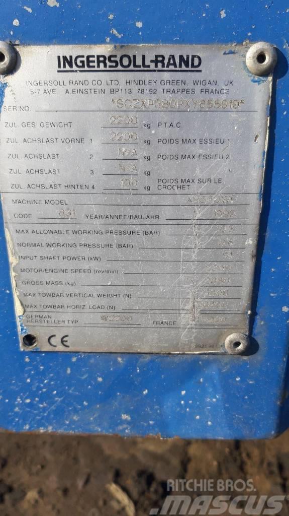 Ingersoll Rand XR 380 Kompresorji