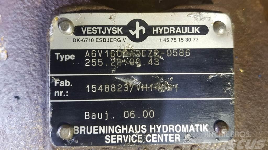 Brueninghaus Hydromatik A6V160DA2EZ2-0586 - Drive motor/Fahrmotor/Rijmotor Hidravlika