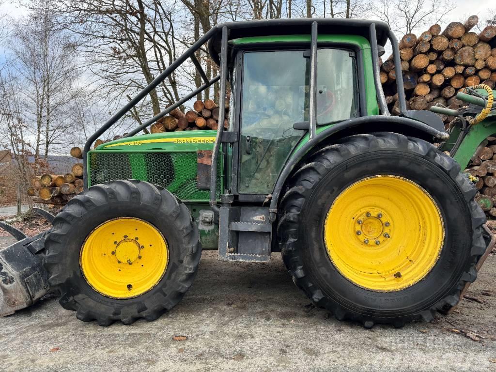 John Deere 6420 Kran Winde Schild / Fendt Ritter Deutz Forst Gozdarski traktorji