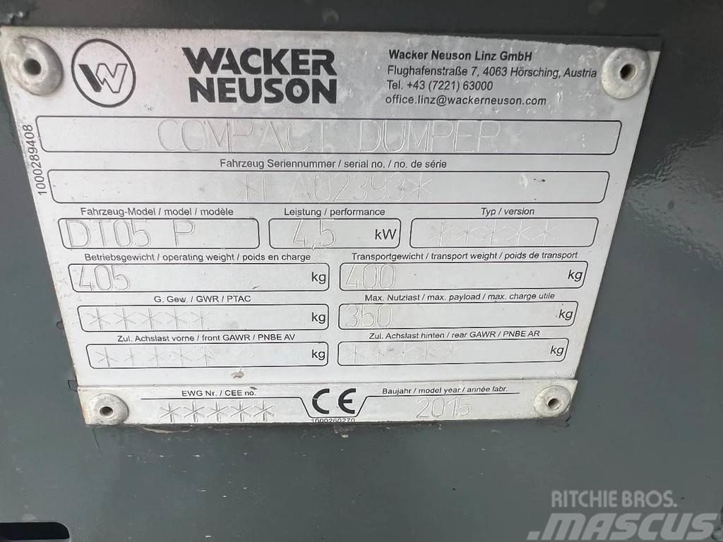 Wacker Neuson DT05P Ne cestni demperji