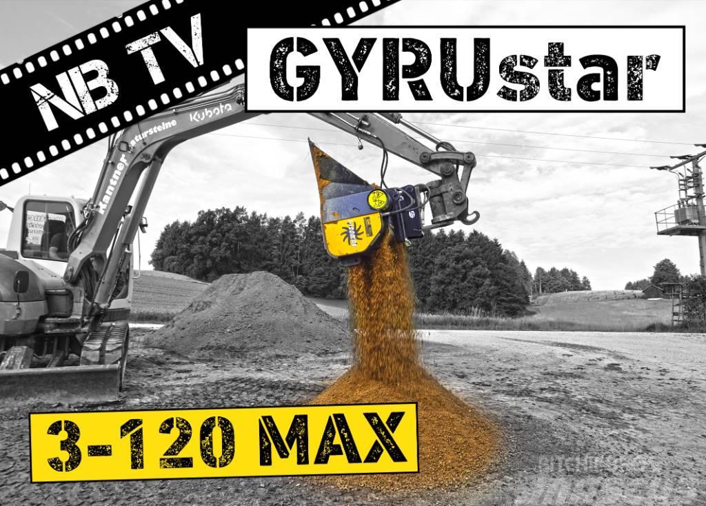 Gyru-Star 3-120MAX | Sieblöffel für Bagger & Lader Presejalne žlice