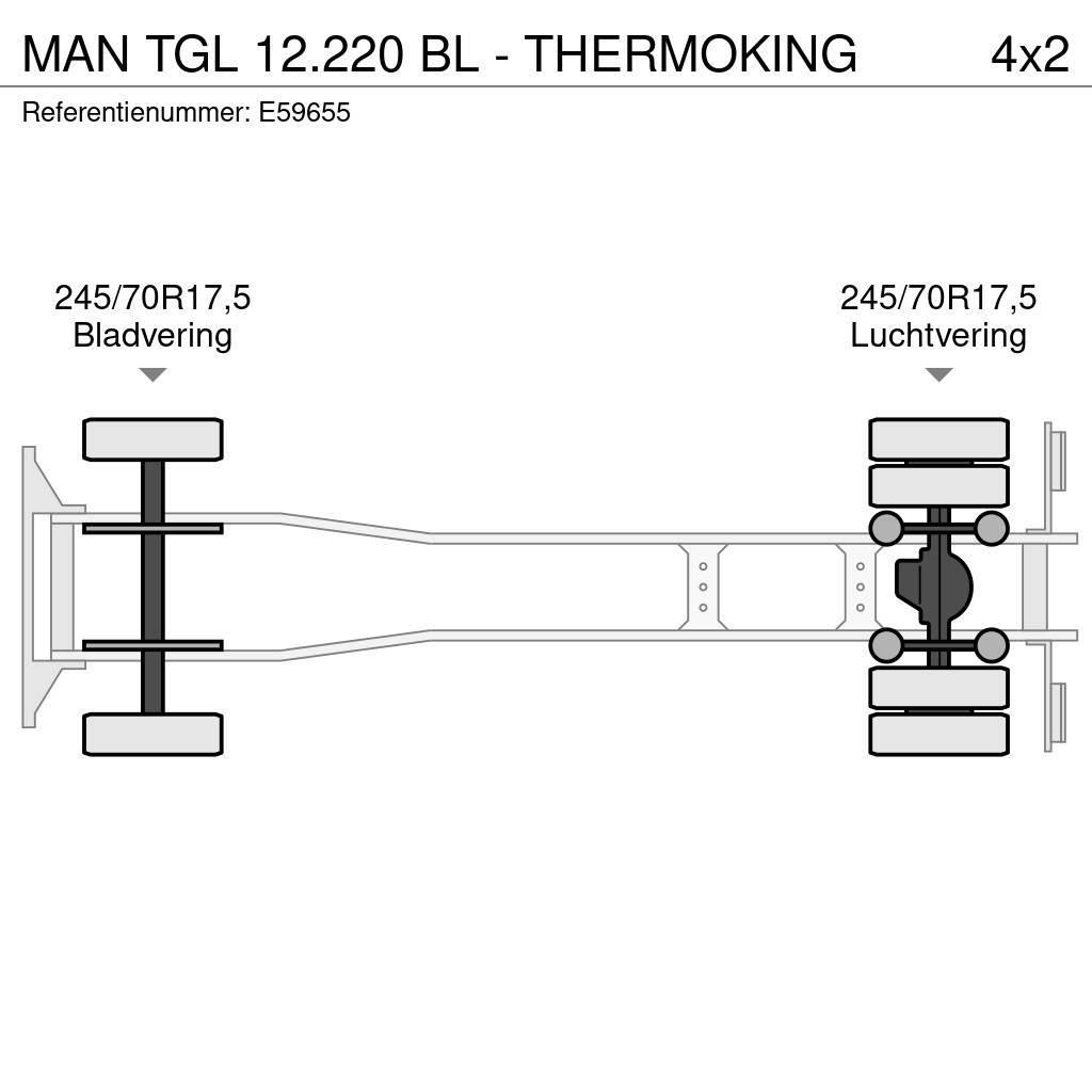 MAN TGL 12.220 BL - THERMOKING Tovornjaki hladilniki