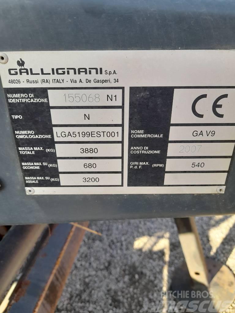 Gallignani GA V9 Industry Balirke (okrogle bale)