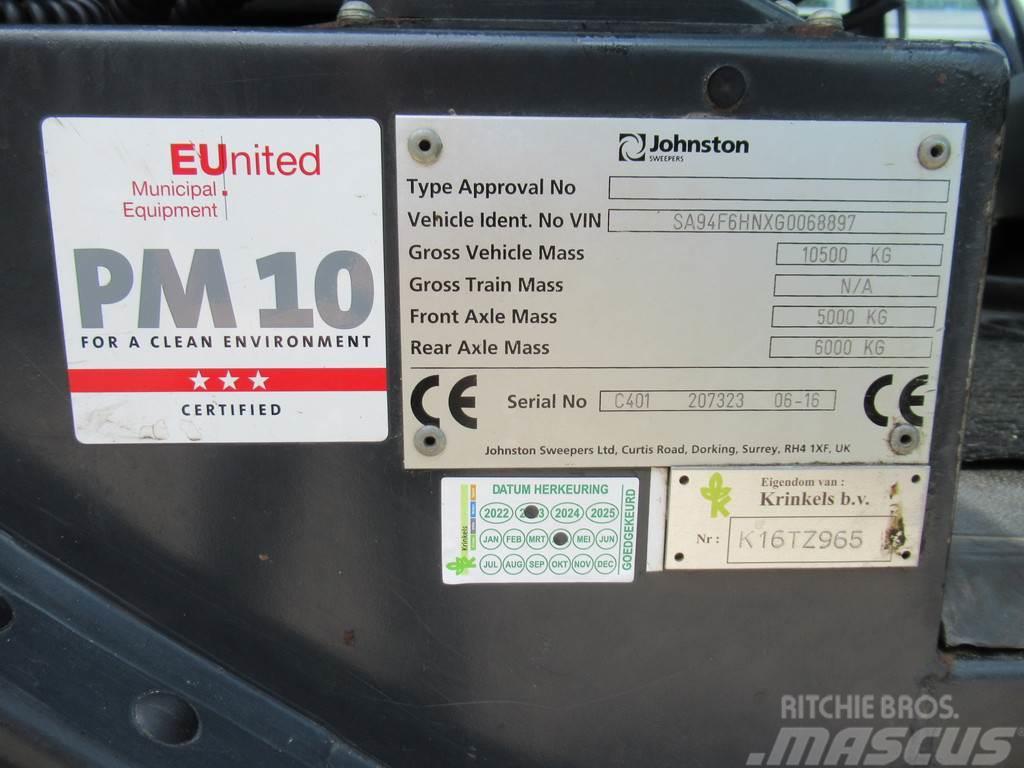 Johnston C401 EURO6 Veegmachine Pometalni stroji