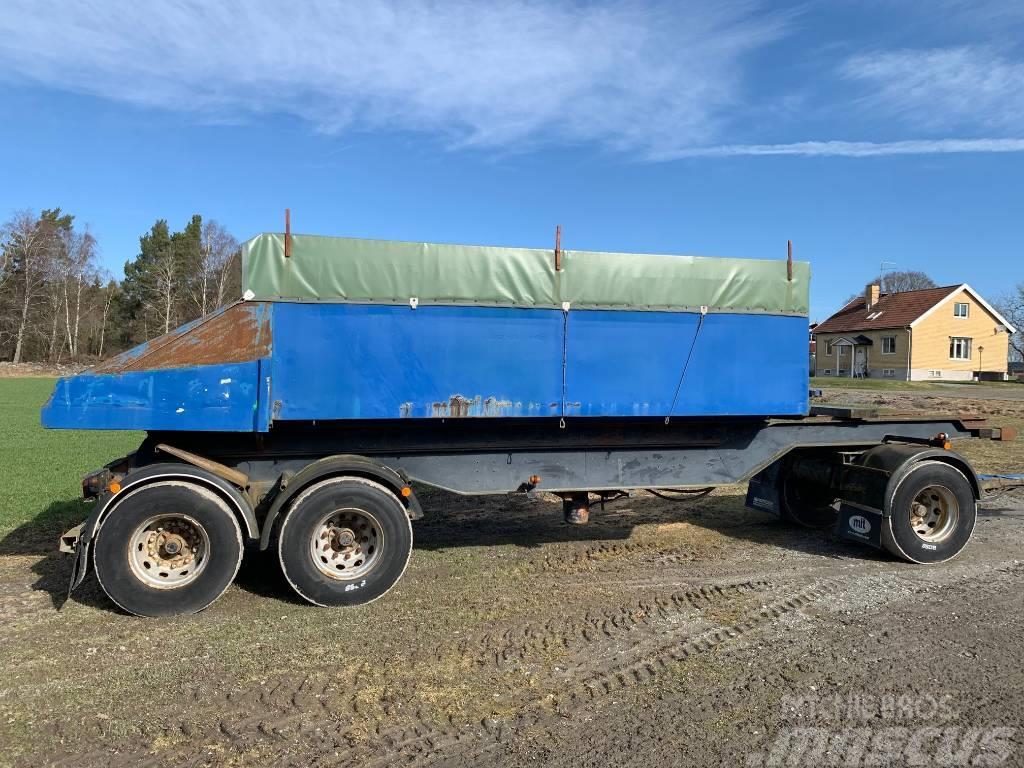 Kilafors Lastväxlarvagn 19 ton med tipp Kilafors Lastväxlar Razstavljive polprikolice