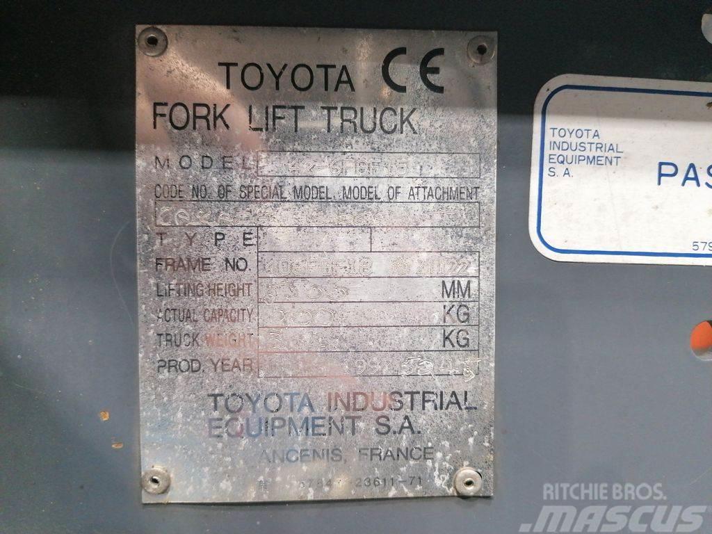 Toyota 42-6FGF15 Plinski viličarji