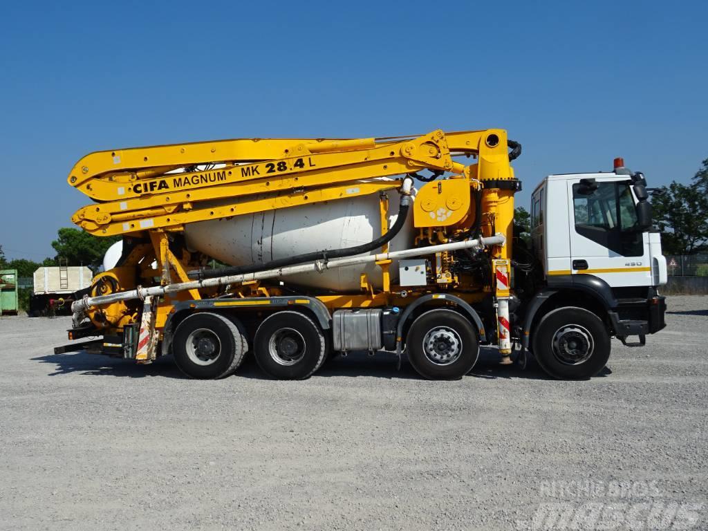 Iveco Traker 450 Kamionske črpalke za beton