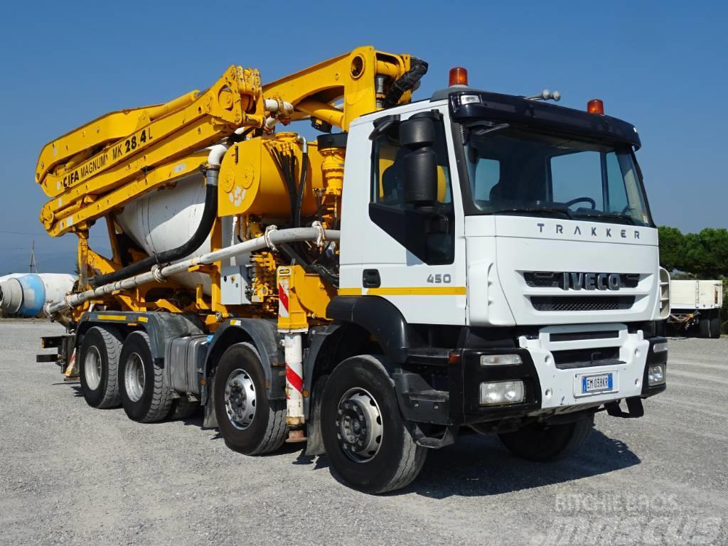 Iveco Traker 450 Kamionske črpalke za beton