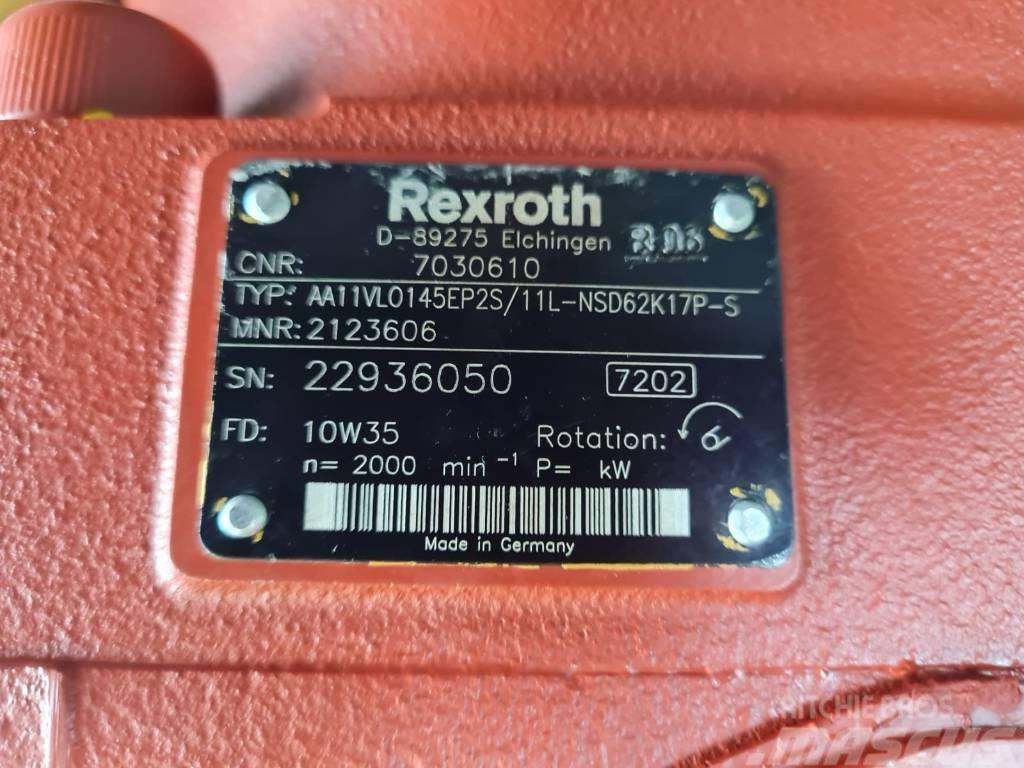 Rexroth A11VLO145EP2S/11L-NSD62K17P-S Harvesterji