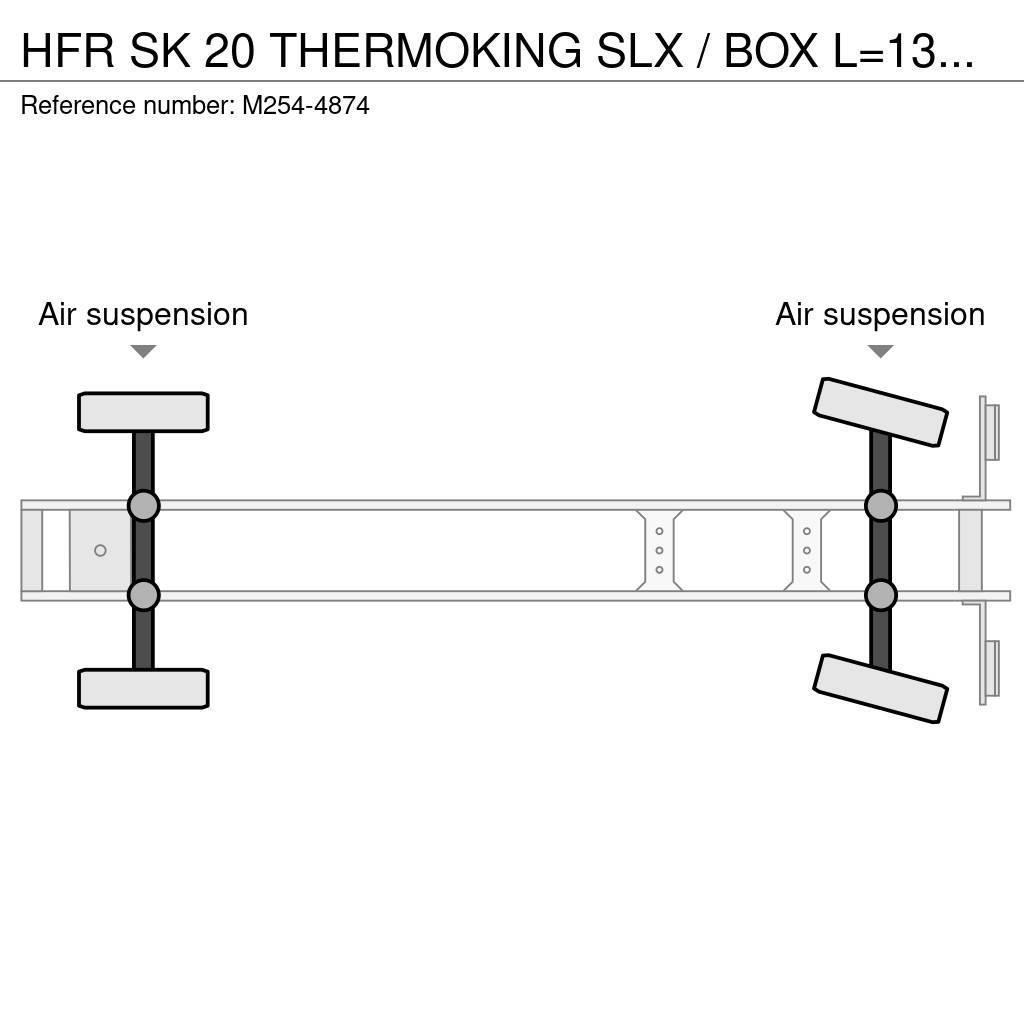 HFR SK 20 THERMOKING SLX / BOX L=13482 mm Hladilne polprikolice