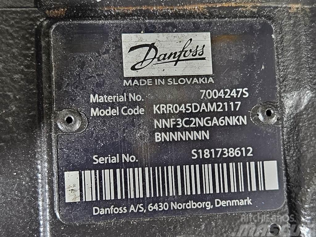 Sauer Danfoss KRR045DAM2117-7004247S-Load sensing pump Hidravlika