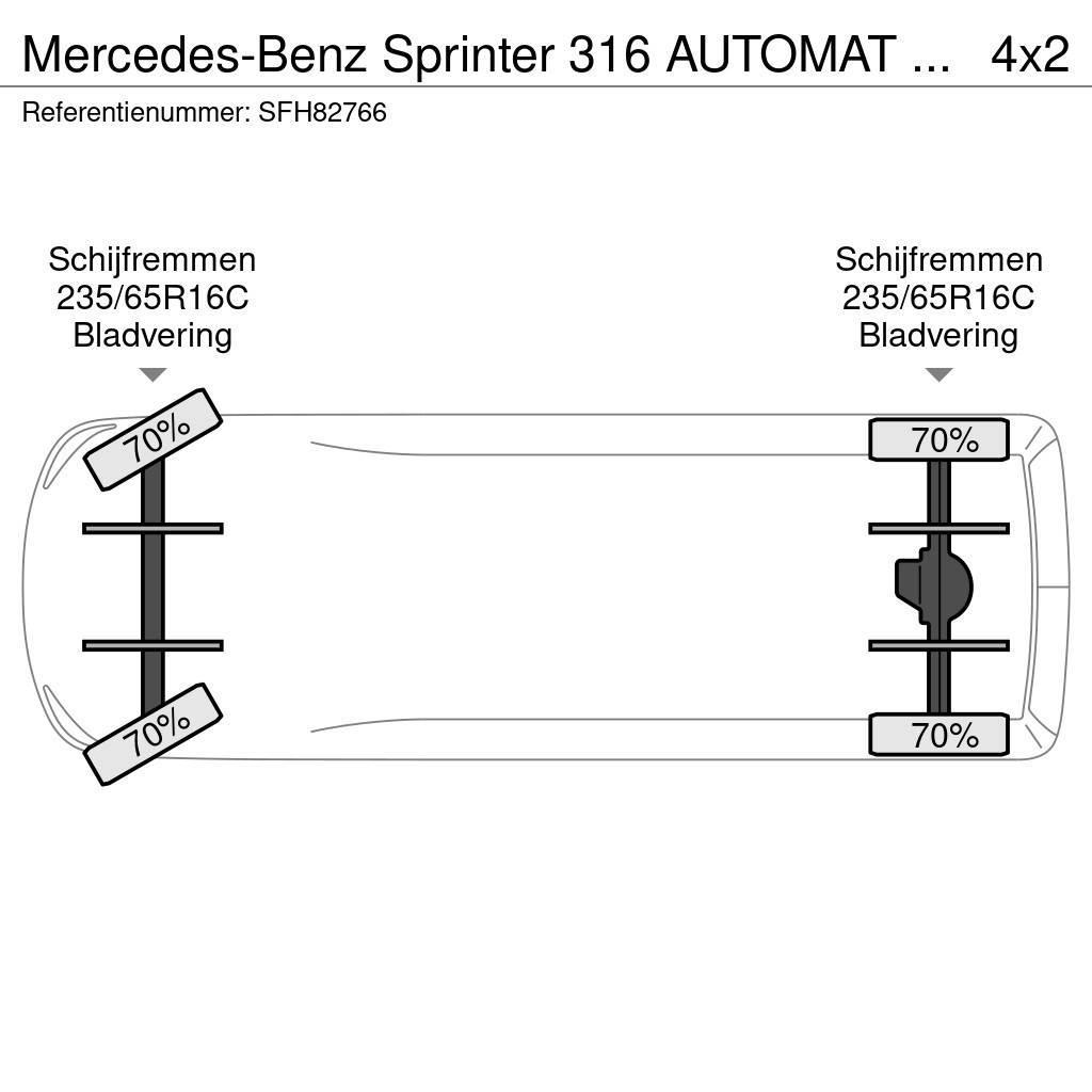 Mercedes-Benz Sprinter 316 AUTOMAT / AIRCO / EURO 5 Kombi prekucniki