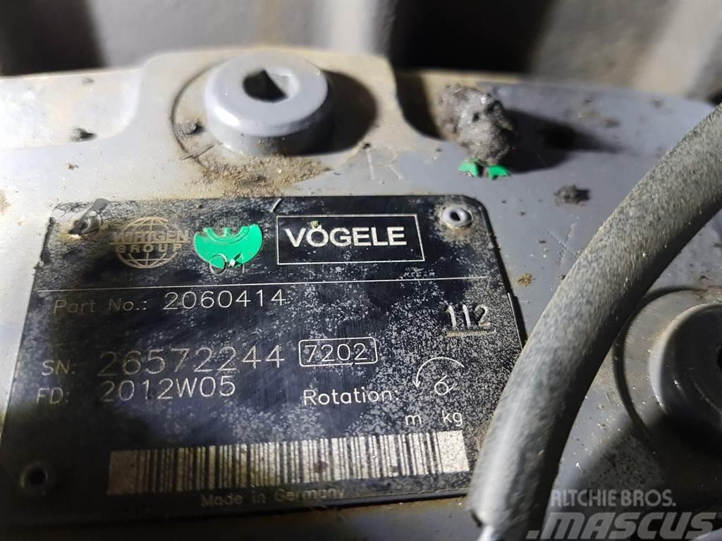 Vögele 2060414 (A10VG45+A10VG28) - Drive pump/Fahrpumpe/R Hidravlika