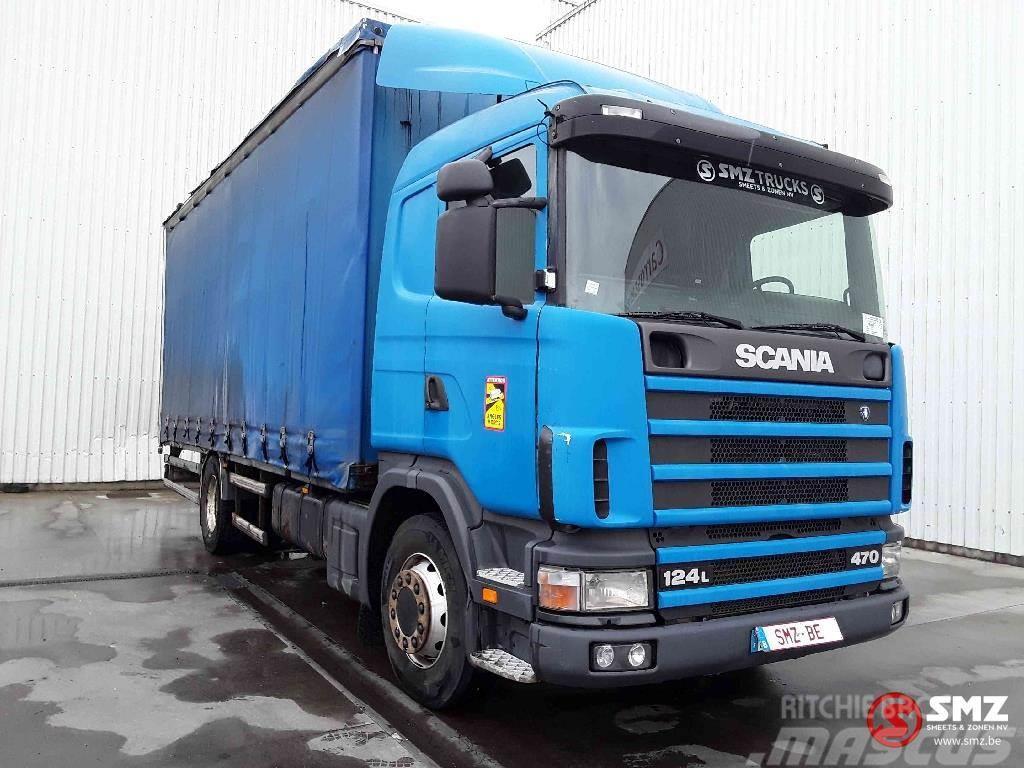 Scania 124 470 Tovornjaki s ponjavo