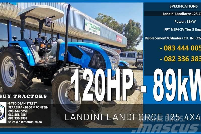 Landini Landforce 125 4WD Traktorji