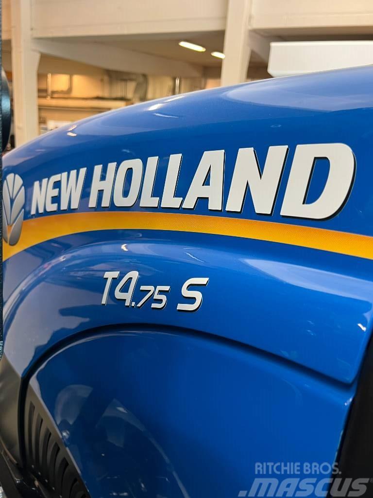 New Holland T4.75 S, Quicke X2S lastare omg.lev! Traktorji