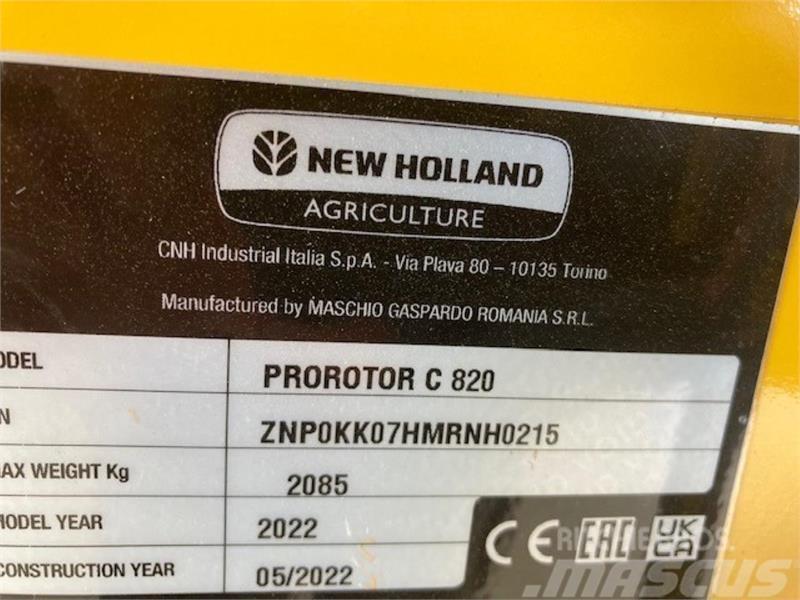 New Holland Prorotor C820 rive demo Obračalniki in zgrabljalniki