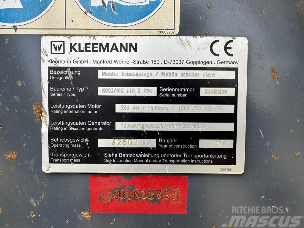 Kleemann MC110Z EVO Drobilci