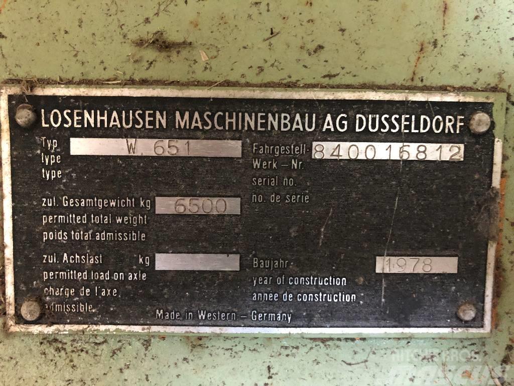 Losenhausen W 651 Kompaktorji tal