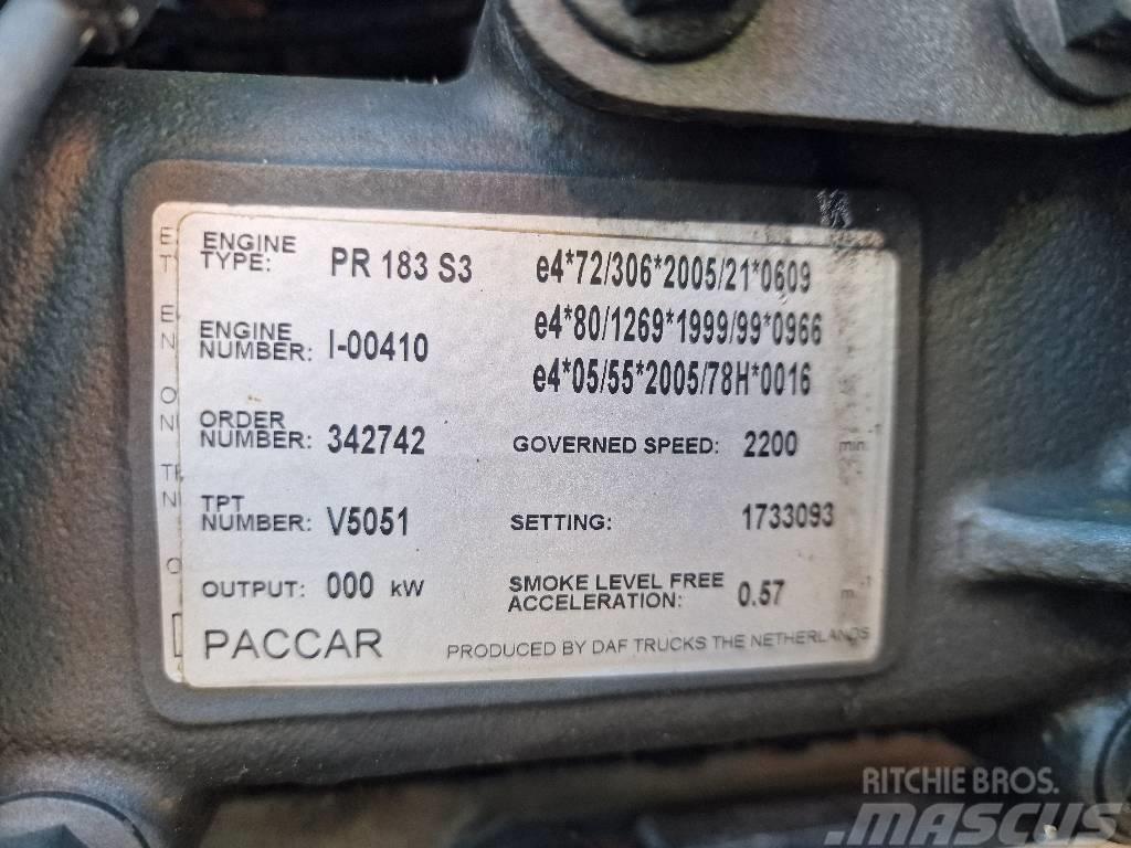 Paccar PR 183 S3 Motorji