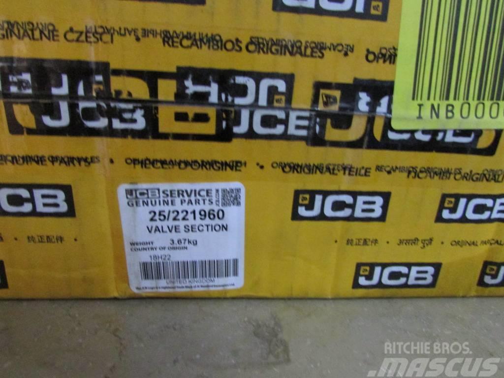 JCB Valve Section / Ventilblock Neu 25/221960 Hidravlika