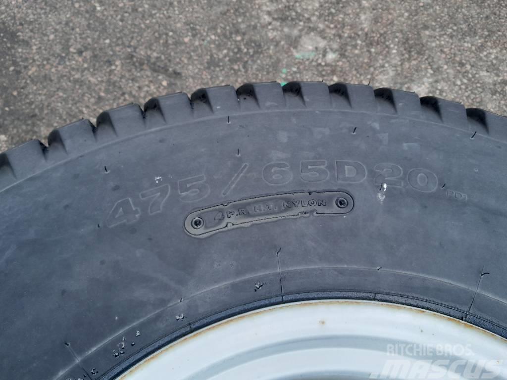 Bridgestone 475/65D20 Hjul Gume, kolesa in platišča