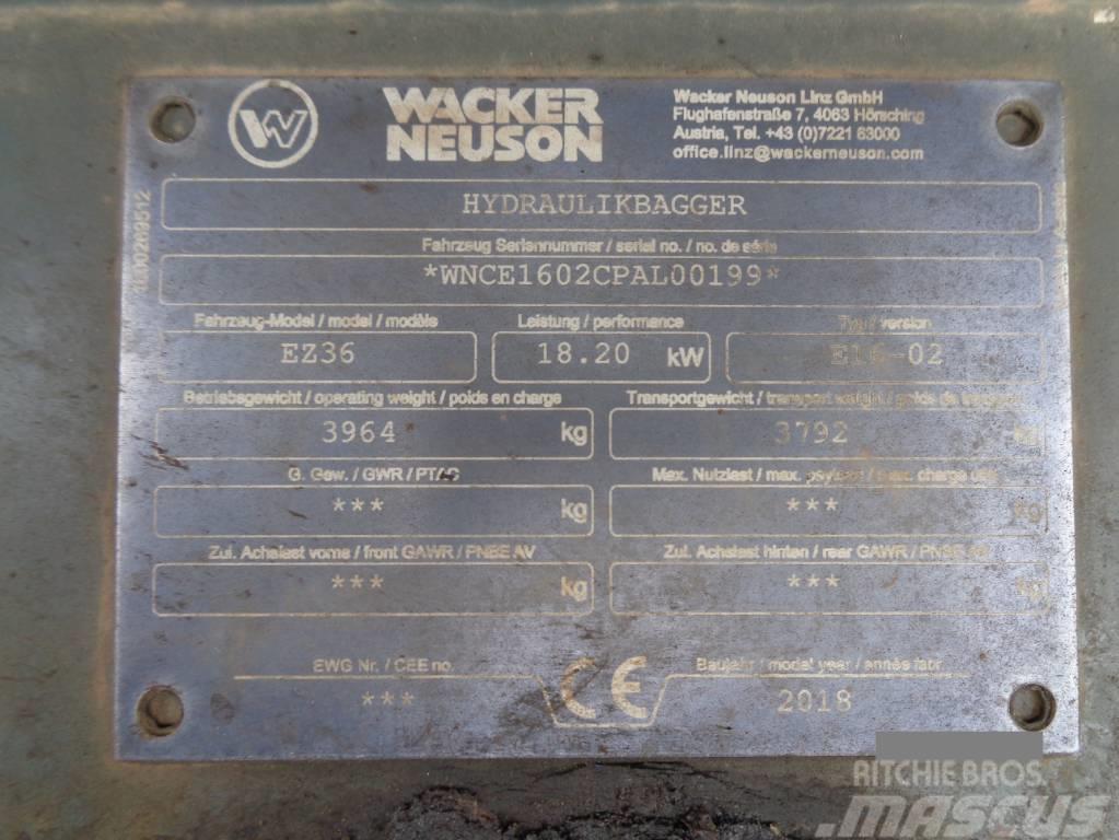 Wacker Neuson EZ36 Bagri goseničarji