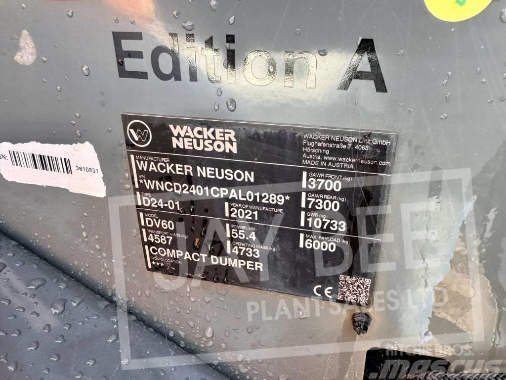 Wacker Neuson DV 60 Ne cestni demperji