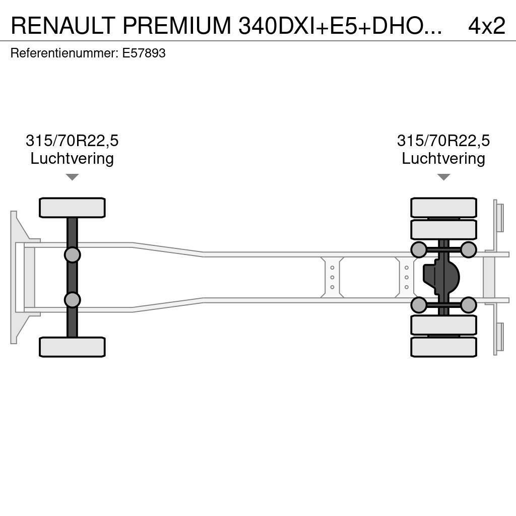 Renault PREMIUM 340DXI+E5+DHOLLANDIA Razstavljivi tovornjaki z žičnimi dvigali