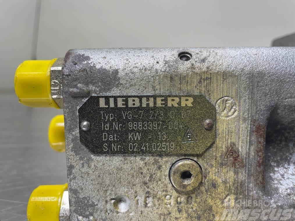 Liebherr A924B-9883397-Servo valve/Servoventil/Servoventiel Hidravlika