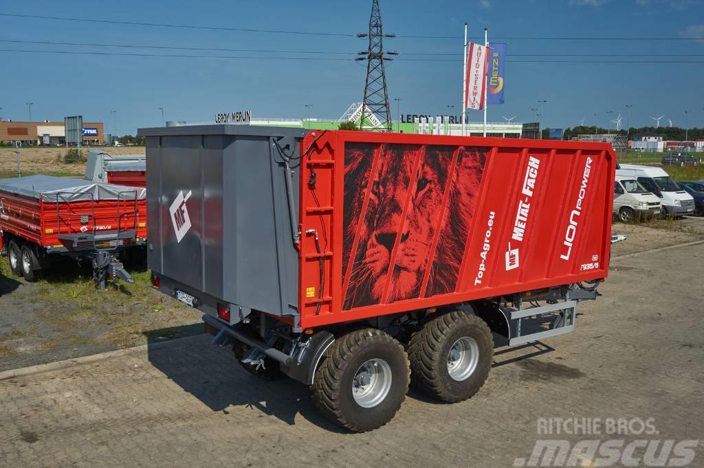 Metal-Fach T935/6 - 32m3 trailer with front sliding wall Prikolica za splošno rabo