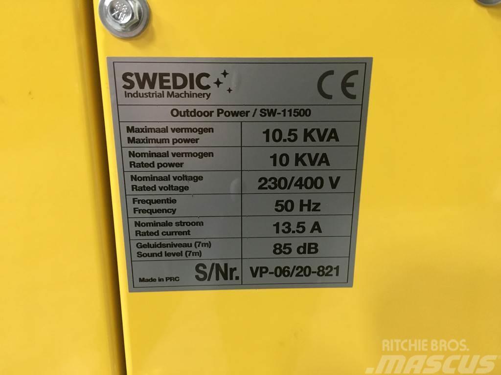  SWEDIC SW-11500 GENERATOR 10KVA NEW Dizelski agregati