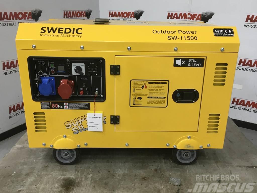  SWEDIC SW-11500 GENERATOR 10KVA NEW Dizelski agregati
