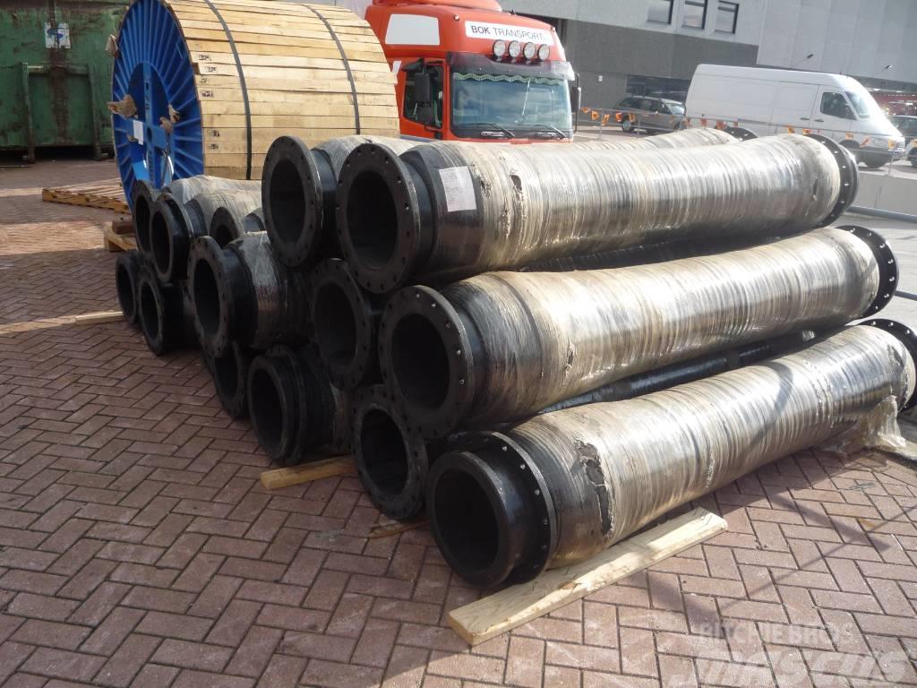  Discharge pipelines HDPE Pipes, Steel pipes, Float Plavajoči bagerji