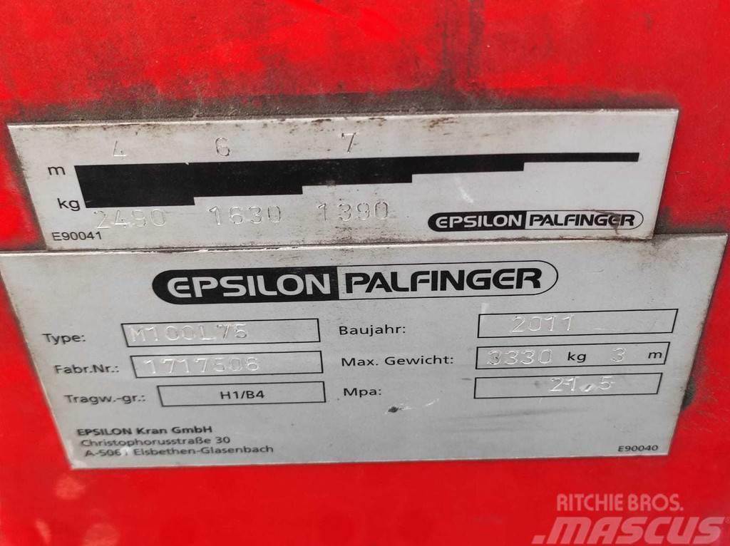 Palfinger EPSILON M100L75 Paletna dvigala
