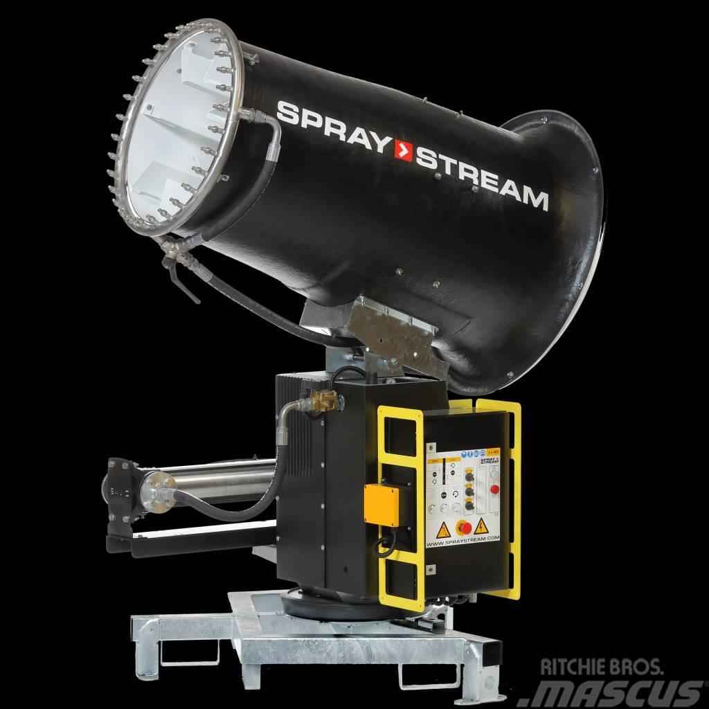 SprayStream STØV / FOG  Cannons   -         Støv/lugt-kontrol Pršilni sistemi
