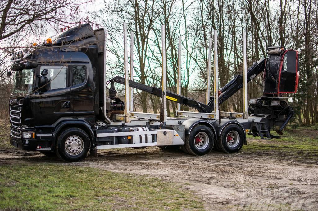 Scania R580 Tovornjaki za hlode